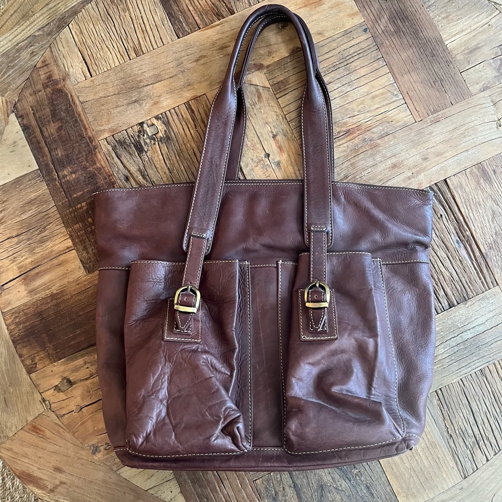 Choas Leather Collection Brown Purse